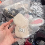 labubu sitting party baby clothes first and second generation blind box using Labubu baby clothes Labubu clothes plush rubber face photo review